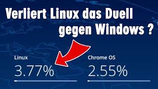 Linux Marktanteil unter 4% und fällt weiter - 10 Gründe