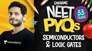 NEET All PYQs 28: Semiconductors & Logic Gates | Physics Endgame with Vikrant Kirar