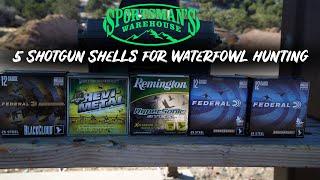 Ammo Review: 5 Shotgun Shells for Waterfowl Hunting