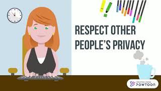RESPECT OTHER PEOPLES PRIVACY