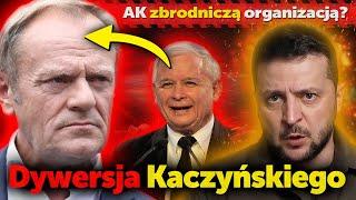 Dywersja Jarosława Kaczyńskiego. AK zbrodniczą organizacją według Ukraińców?! Major Robert Cheda