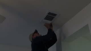 How to Secure Loose AC Register Cover at Ceiling