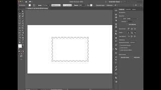 ART140 Stamp Border in Illustrator