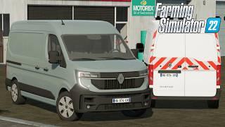 FS22 - 2024 Renault Master IV - NEW CAR Mod for Farming Simulator 2022 Roleplay