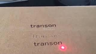 Desktop Fiber Laser Marking Machine/Transon CNC Machine