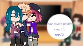 The music freaks react to Jake //tmf//ep 10//past 2//gacha nox//