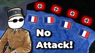 I play as France... but I Can't Attack