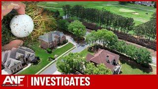 Georgia homeowners fed up with damages from increasing errant golf balls