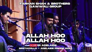 "Allah Hoo Allah Hoo" | Farhan Shah & Brothers Qawwali Group | SPETACOLLO - Adelaide Fringe 2023