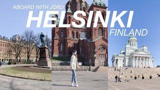 1ST TIME IN HELSINKI: kauppatori, uspenski cathedral, esplanadi park, exploring! *aboard with jord*