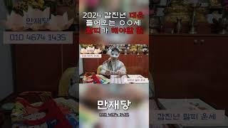 2024 갑진년 말띠운세/ 대운이 들어오는 나이/해야할 일/갑진년 말띠