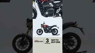 Three Reasons Not To Buy One | Triumph Speed 400 FAQ #3