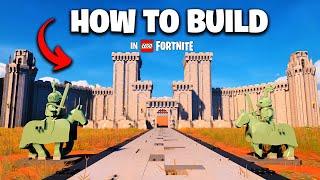 How to Build Stunning Castles In LEGO Fortnite!