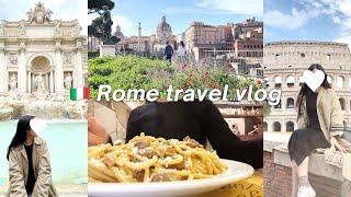 ITALY VLOG  (travel with me) 3 days in Rome, visiting Vatican city, lots of art and architecture