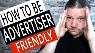How To Be Advertiser Friendly on YouTube - Make Family Friendly Content