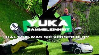 Einfacher Laub sammeln: Der Yuka Rasenmähroboter im Test  #mammotion #yuka