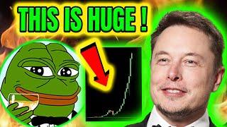 PEPE COIN PRICE PREDICTION MUST WATCH IN 24 HOURS (ELON MUSK!)!  PEPE COIN NEWS!