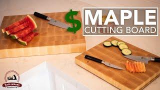 Make Money With These Simple Maple End Grain Cutting Boards
