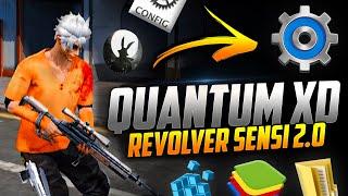 Revealing Quantum XD Latest Paid Sensi Which Gives 99% HeadShots | Revolver sensi 2.0