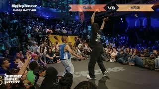 Clara vs Kefton JUDGE BATTLE Hiphop Forever | Summer Dance Forever 2024