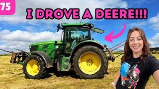 Can The Digger Girl Drive A TRACTOR??!