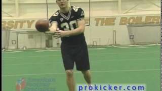 Travis Dorsch teaches Punting techniques and punting skills for punters.