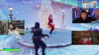 Streamers React to Mariah Carey Winterfest Live Event in Fortnite