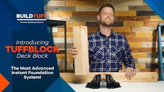 Meet TuffBlock - The Revolutionary & Highly Engineered Polymer Alternative to Concrete Deck Blocks