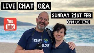 VAN LIFE  live Q&A from Turkey with TREAD the Globe