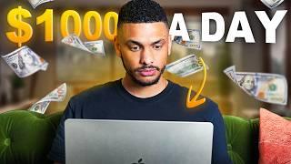 4 LAZY Online Side Hustles That Make $1,000+/Day (EASY!)