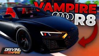 Making *VAMPIRE SPEC* On *AUDI R8* In Driving Empire! (Roblox)