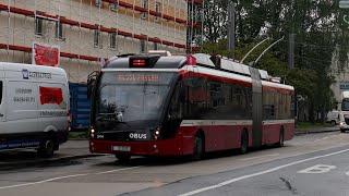 Mitfahrt in der Linie 1 (2020) | Obus Salzburg