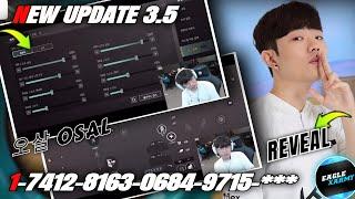 UPDATE 3.5 | 오살 OSAL SENSITIVITY | OSAL SENSITIVITY CODE | OSAL CONTROL CODE | PUBG 3.5