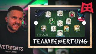 DIE ERSTE TEAMBEWERTUNG in EA FC 24 GamerBrother BEWERTET sein ELIGELLA CUP TEAM mit R9 + GULLIT