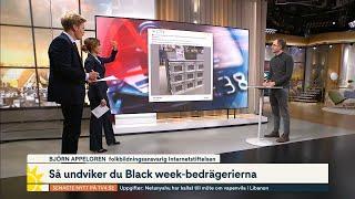 Så undviker du Black week-bedrägerierna | Nyhetsmorgon | TV4 & TV4 Play