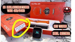 s9 ultra dual camera sim card watch 5 g watch 5g