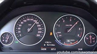 2015 BMW 320d Automatic F30 LCI 190 HP 0-100 km/h & 0-100 mph Acceleration