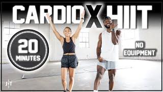 20 Minute Full Body Cardio HIIT Workout [NO REPEAT / Burn Body Fat]