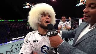 UFC Абу-Даби: Нурмагомедов vs Сэндхаген - Слова после боя