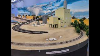 K&W HO Scale Model Railroad, Construction Update #39 -  Power Plant work and some painting done