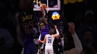 Lebron James at age 39 dunk on Jonathan Isaac  magic vs lakers 11-21-2024 #nba #shorts #shortvideo