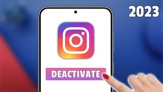 How To Temporarily Deactivate Instagram Account 2025