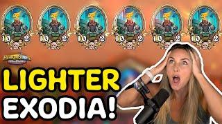 Achieving the Lighter Fighter EXODIA - Hearthstone Battlegrounds