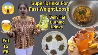 10 Best Weight Loss Drinks | Belly Fat Burner Drink | Easy Weight Loss Journey