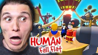 Wir erobern ein LUFTSCHIFF! | Human Fall Flat