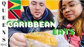 WEST INDIAN Food New York City | NYC Trini Food Guyanese Food in LITTLE GUYANA