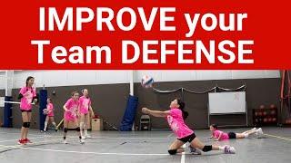 Improve your Team Defense #volleyball