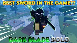 [GPO] DARK BLADE IS THE BEST SWORD IN THE GAME SPEED RUNNING THE LOBBY IN BATTLE ROYALE