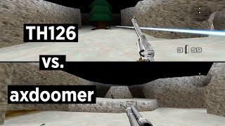 GoldenEye N64 60 FPS Netplay Multiplayer - TH126 vs. axdoomer (Valley by E-S)