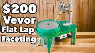 $200 Flat Lap/Faceting Machine Vevor Lapidary Machine